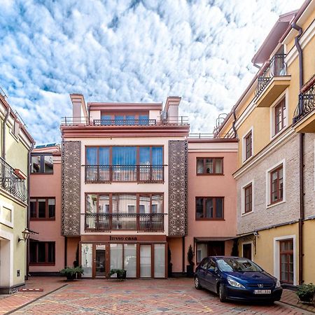 Ferienwohnung Luxury Gaono In Old Town Wilna Exterior foto