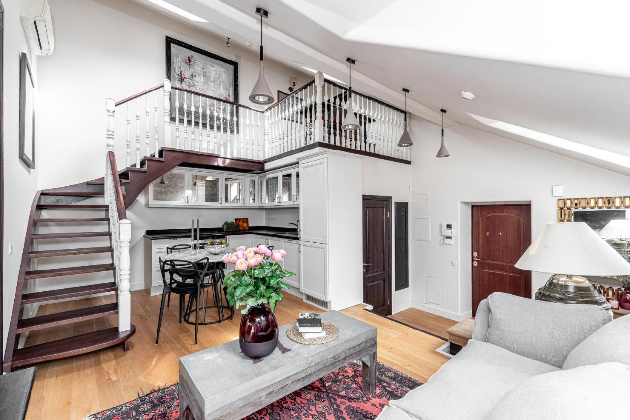 Ferienwohnung Luxury Gaono In Old Town Wilna Exterior foto
