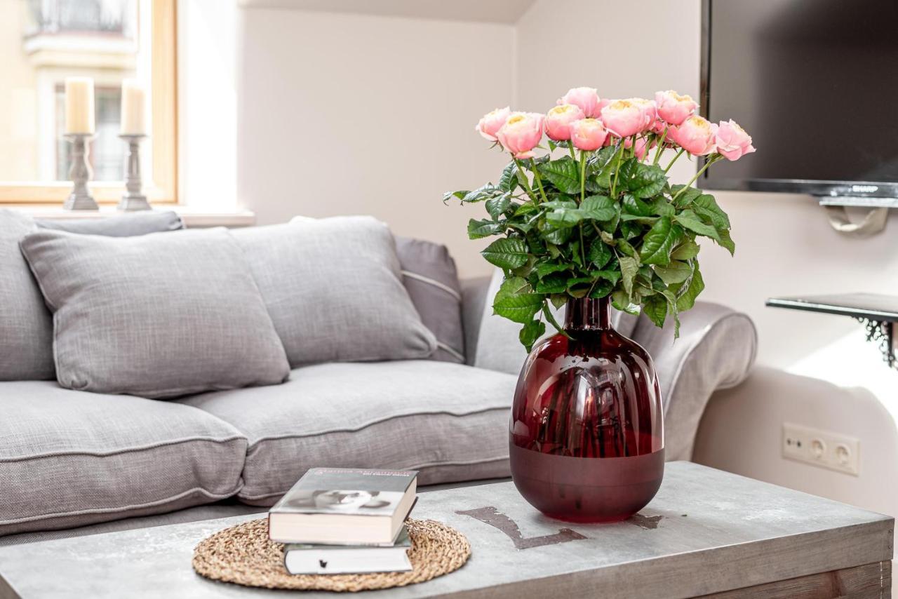 Ferienwohnung Luxury Gaono In Old Town Wilna Exterior foto