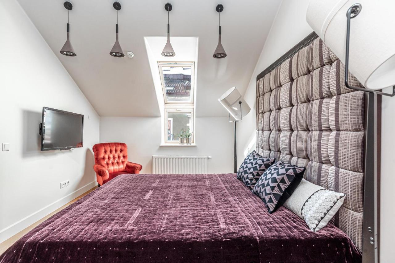 Ferienwohnung Luxury Gaono In Old Town Wilna Exterior foto