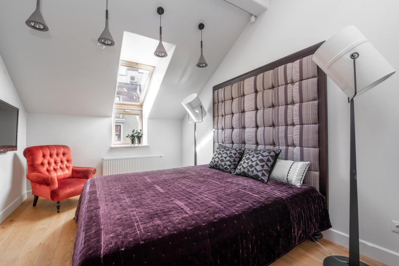 Ferienwohnung Luxury Gaono In Old Town Wilna Exterior foto