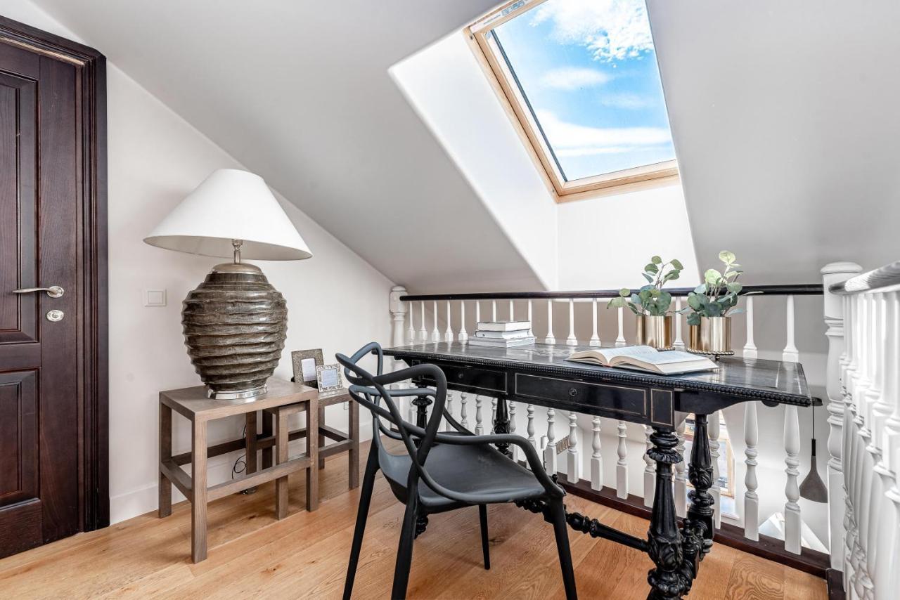 Ferienwohnung Luxury Gaono In Old Town Wilna Exterior foto