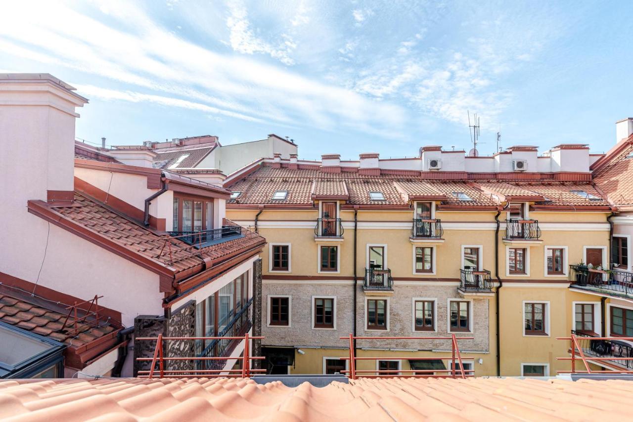 Ferienwohnung Luxury Gaono In Old Town Wilna Exterior foto