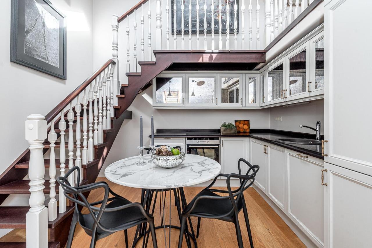 Ferienwohnung Luxury Gaono In Old Town Wilna Exterior foto